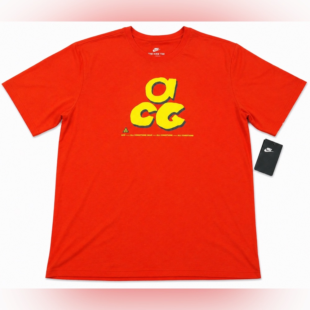NEW Nike ACG Graphic T Shirt BQ6843-634 Tee Men’s Large All Conditions Gear 2017